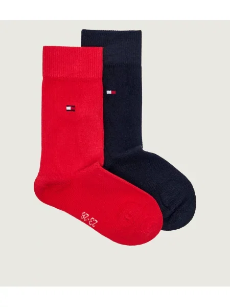 Hosszú zoknik Tommy Hilfiger piros