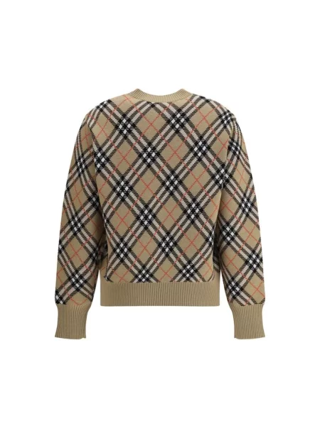 Sweter Burberry beżowy