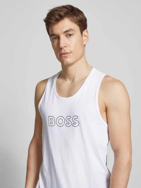 Koszulka Boss biała