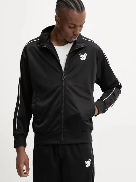 Dukserica Inbetweeners bez uzorka crna