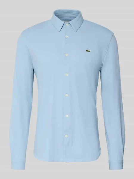 Koszula casualowa o kroju slim fit z czystej bawełny Lacoste
