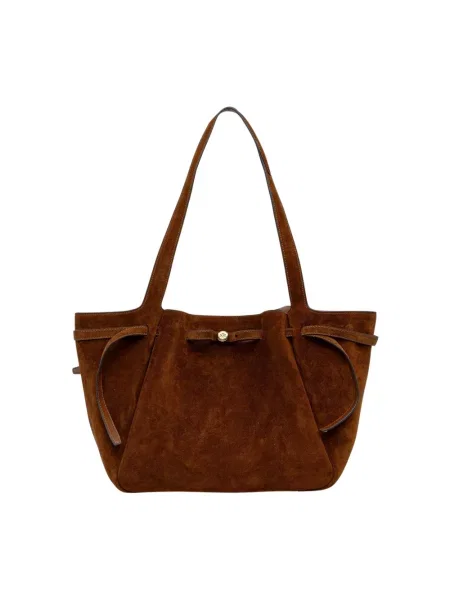 Shopperka Tory Burch brązowa