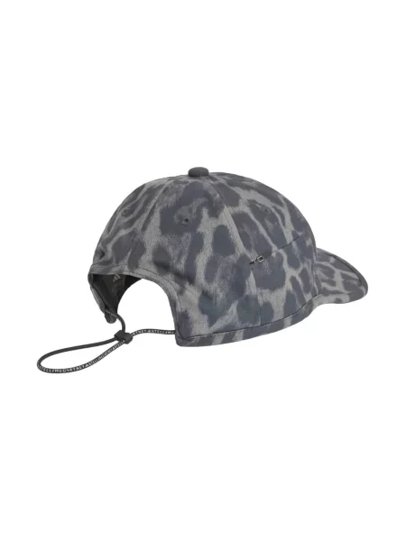Czapka Adidas By Stella Mccartney z nadrukiem do biegania szara