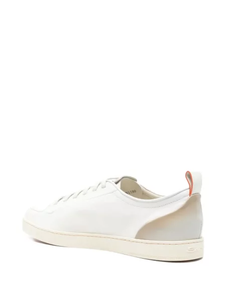 Sneakerși Santoni alb
