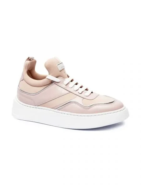 Furla Sneakers tornacipő bőr hozzáadásával