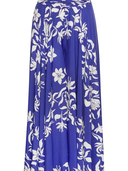 LASCANA Pantaloni kitt / indigo alb