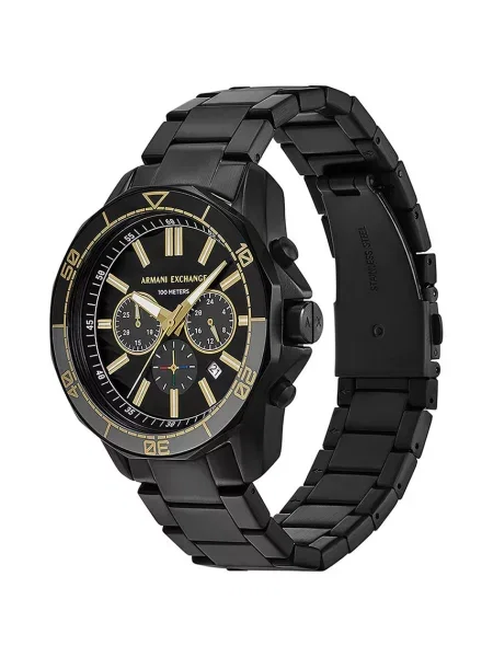 Годинник Armani Exchange чорний