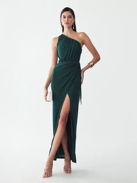 BWLDR Rochie Emilie pin verde