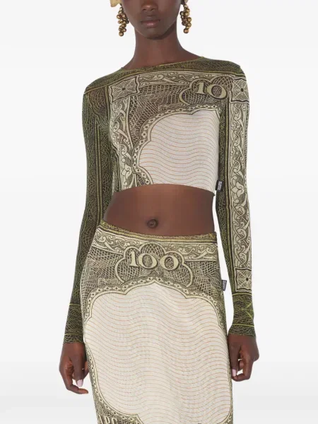 Cropp top Jean Paul Gaultier cu imagine
