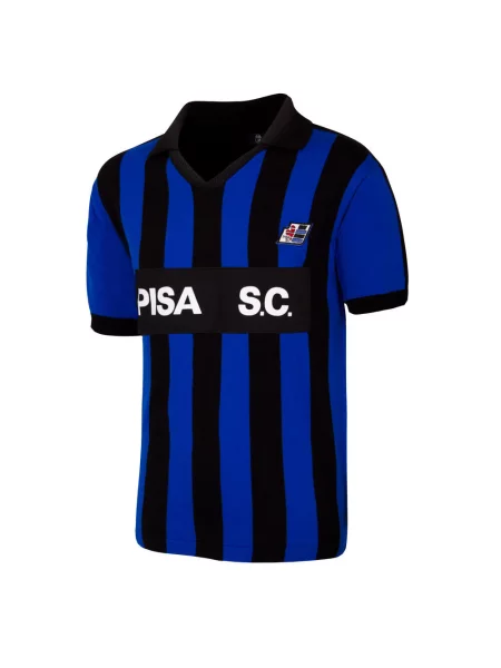 Pisa S.C. retro koszulka piłkarska z sezonu czarna