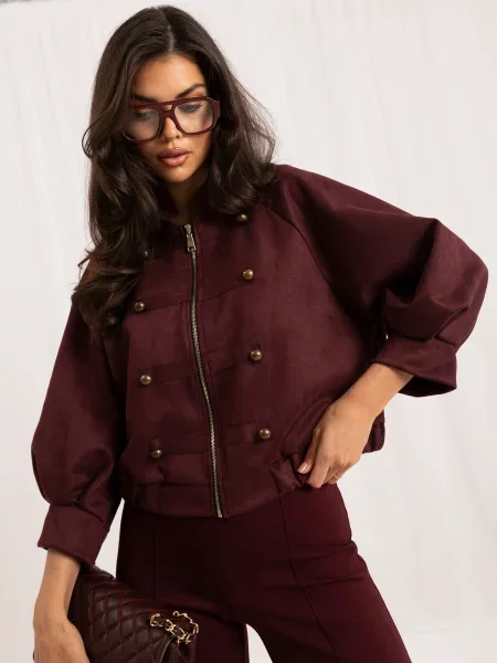 Jakna Italy Moda crna