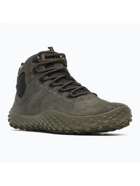 Încălțăminte barefoot pentru bărbați Merrell Wrapt Mid WP beluga