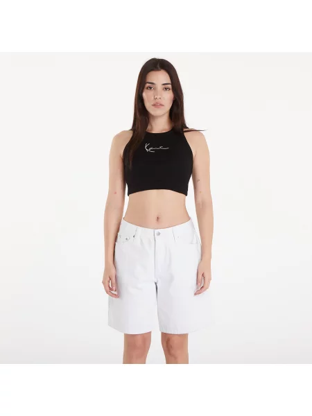 Mały top Karl Kani o krotszym kroju czarny