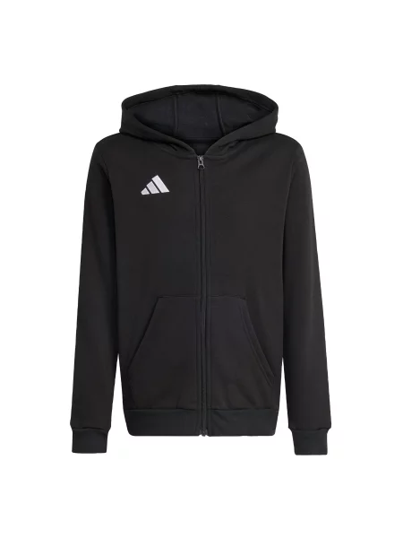 ADIDAS PERFORMANCE Sportski gornji dio trenirke crna bijela
