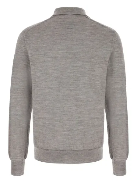 Polo Comme Des Garçons Shirt de lână gri