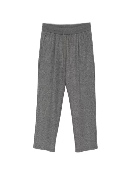 Pantaloni Herno cu cordon gri