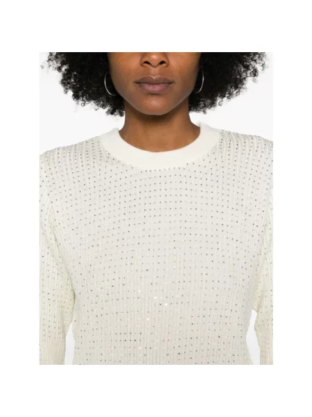 Sweter Golden Goose wełniany biały