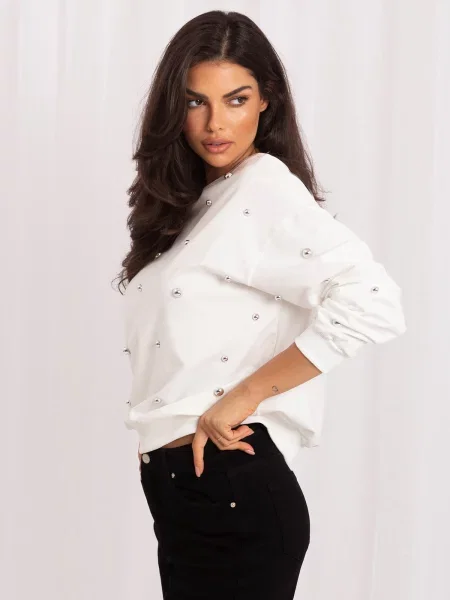 Bluză Italy Moda cu glugă negru