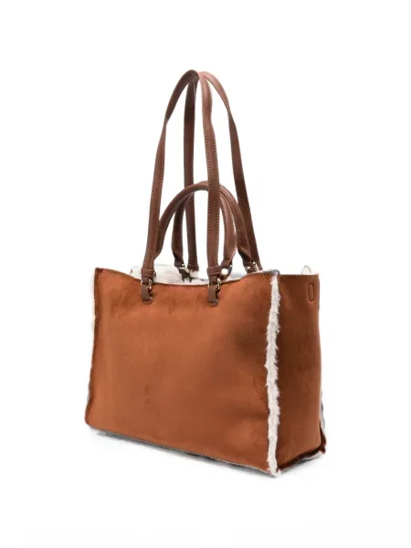 Geantă shopper Ermanno Firenze maro