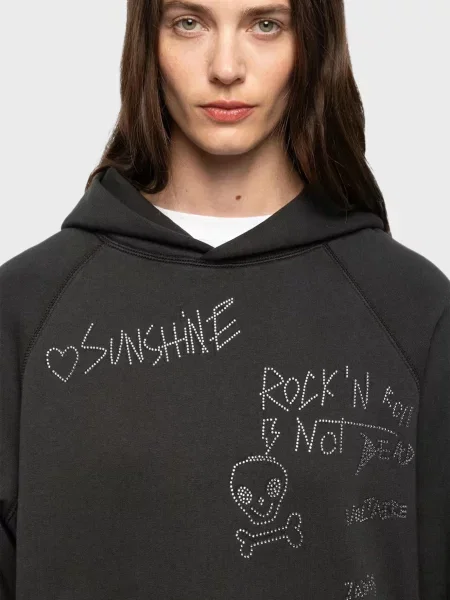 Худи Zadig&voltaire серое