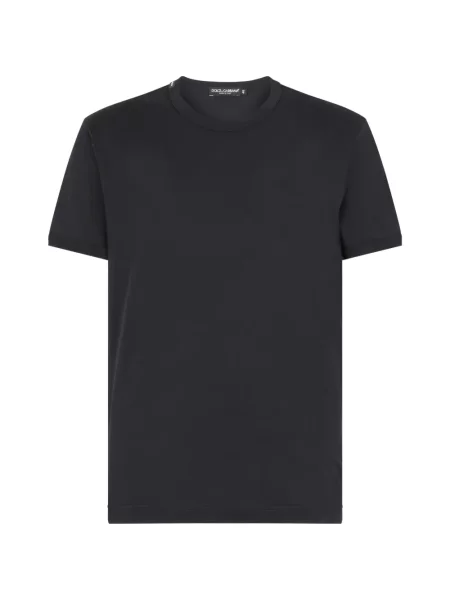 Tricou Dolce & Gabbana cu autograf albastru
