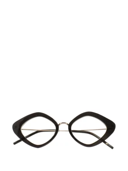 Ochelari de soare Kaleos cu imprimeu geometric negru