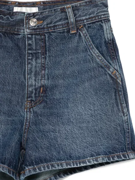 Szorty jeansowe Frame niebieskie