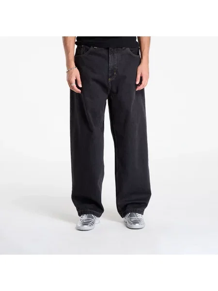 Blugi Carhartt WIP Brandon Pant Black Stone Washed XL negru