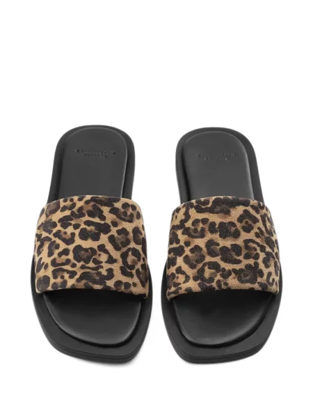 Sandale Copenhagen Studios cu imagine cu model leopard