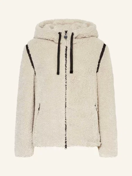 Frieda & Freddies Plyšová Bunda béžová