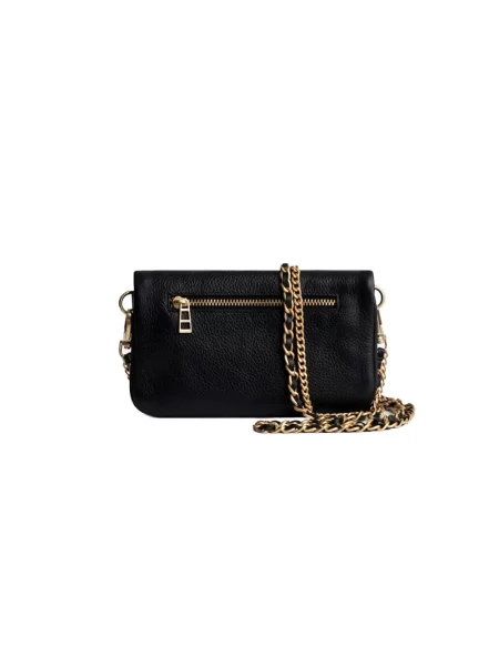 Torebka crossbody Zadig & Voltaire skórzana czarna