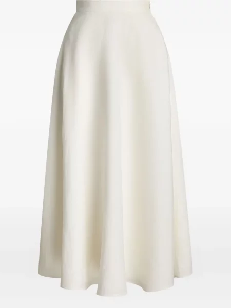 Fustă midi Ralph Lauren Collection de in până la genunchi