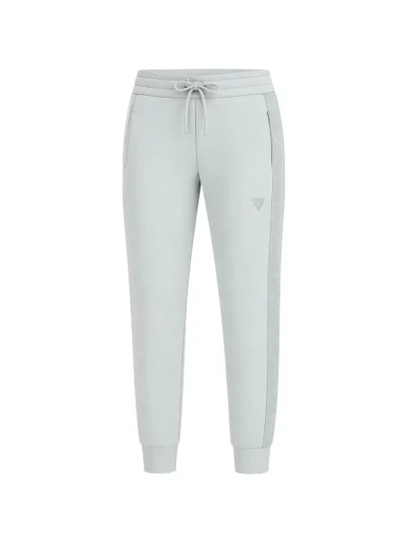 Pantaloni Guess alergare cu cordon albastru