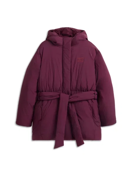 Tommy Jeans Geacă de iarnă mov zmeură