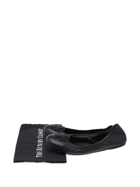 Balerini Tory Burch cu autograf negru