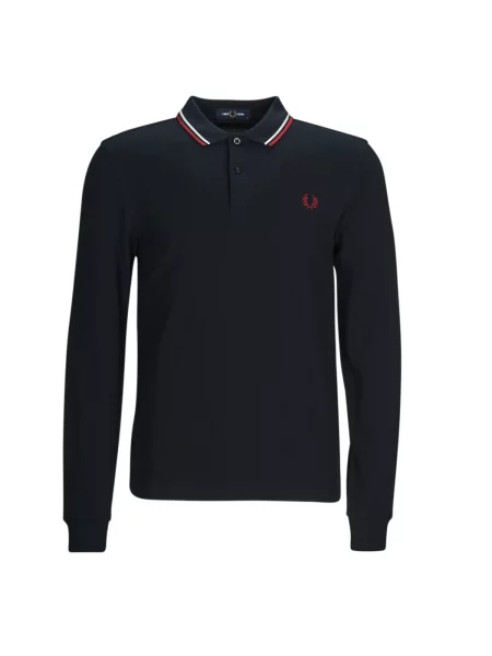 Polo majica Fred Perry z dolgimi rokavi