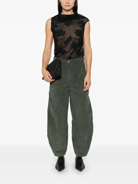Pantaloni Henrik Vibskov verde