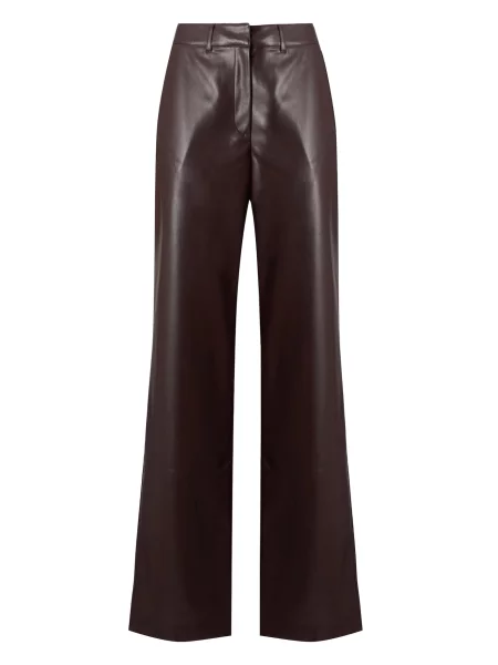 GUESS Pantaloni ZANITA închis maro