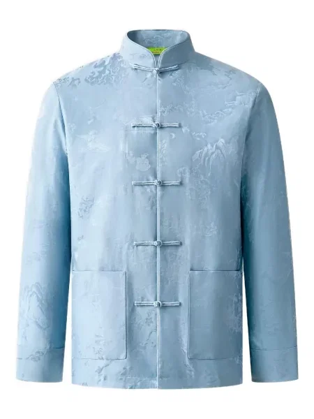 Jacquard košulja Shanghai Tang plava