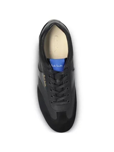 Sneakerși Paul Smith din piele negru