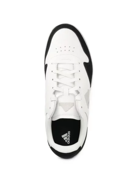 Τρέξιμο παντελόνι Adidas από διχτυωτό slip-on μαύρο