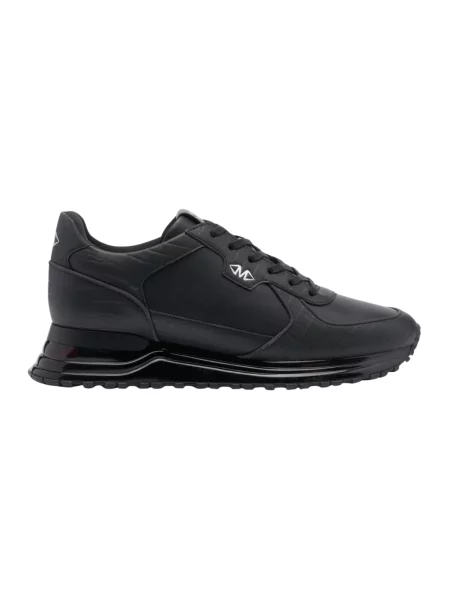 Sneakersy Mallet London skórzane czarne