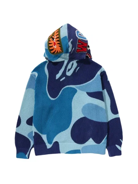 Kapucnis melegítő felső A Bathing Ape® kék