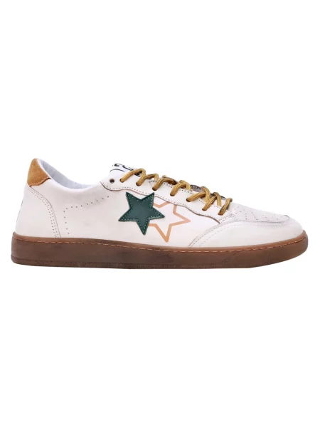 Sneakersy 2star skórzane beżowe