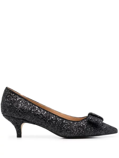 Pantofi cu toc Age Of Innocence cu funde negru