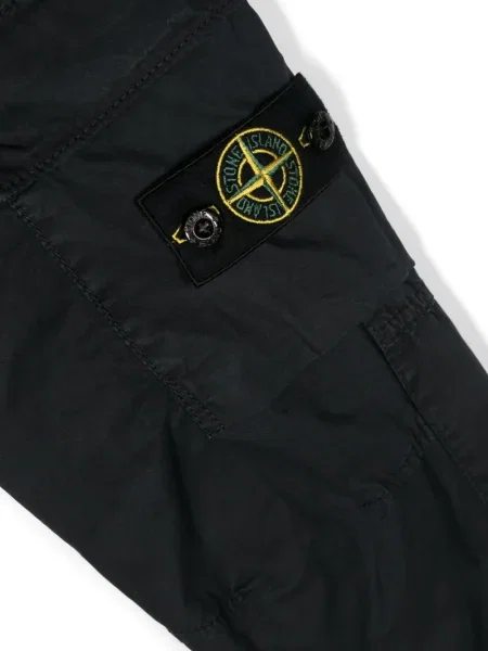 Spodnie cargo dziecięce Stone Island niebieskie