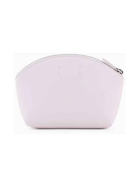 Lniana kosmetyczka Emporio Armani różowa