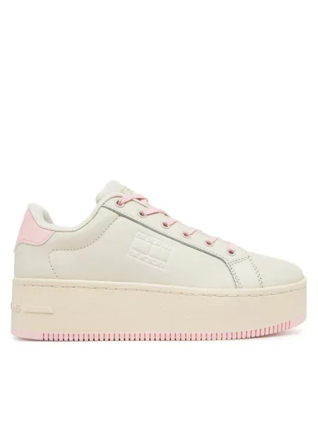 Sneakersy Tommy Jeans różowe