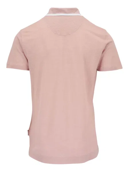 Scurt tricou polo Orlebar Brown de in roz