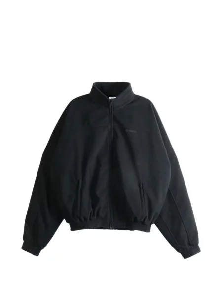 Hanorac din fleece Vetements din fleece cu autograf negru